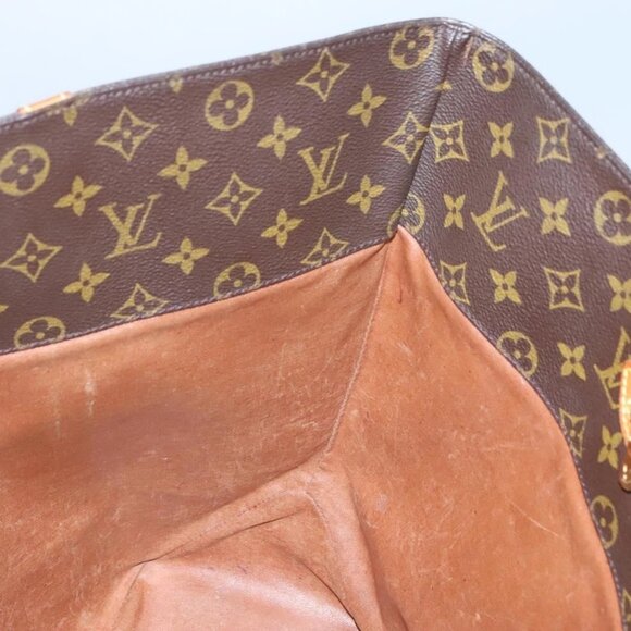 LOUIS VUITTON Monogram Sac Shopping Tote Bag M51108 LV Auth 137411 - Picture 12 of 16